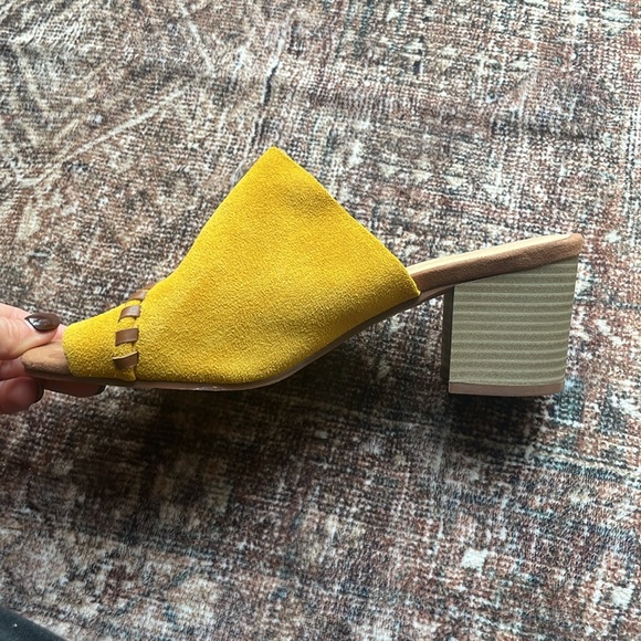 Farylrobin Color Pop Whipstitch Block Heels Anthropologie size 7.5 - Picture 4 of 8